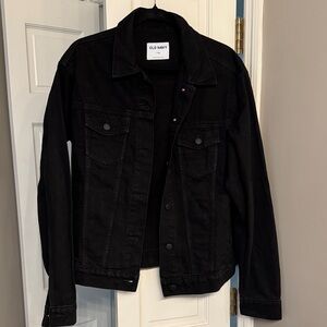 Old Navy Classic Black Denim Jacket
